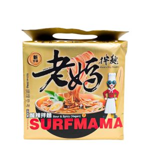 Mom’s Dry Noodle Sour & Spicy 4-pack