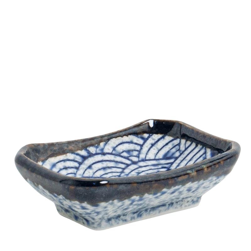 Dippskål & Såsfat Japanska vågor