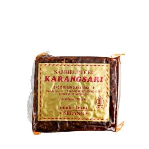 Sambal Pecel Karangsari (Indonesisk jordnötssås) Medium 200g