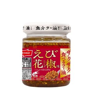 Krispig Vitlök & Räkor i Sichuan La-yu chiliolja 80g
