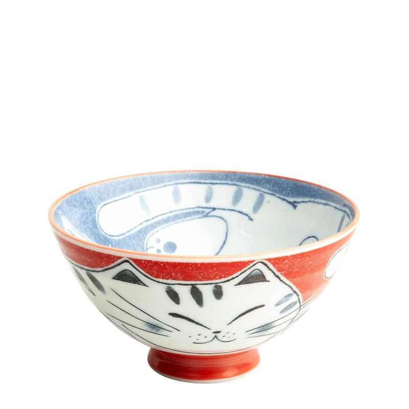 Rissk&aring;l Sovande Katt 14cm