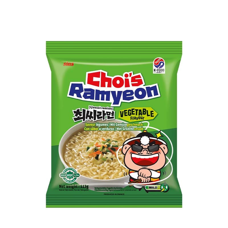 Snabbnudlar Grönsaker Choi's Ramyeon