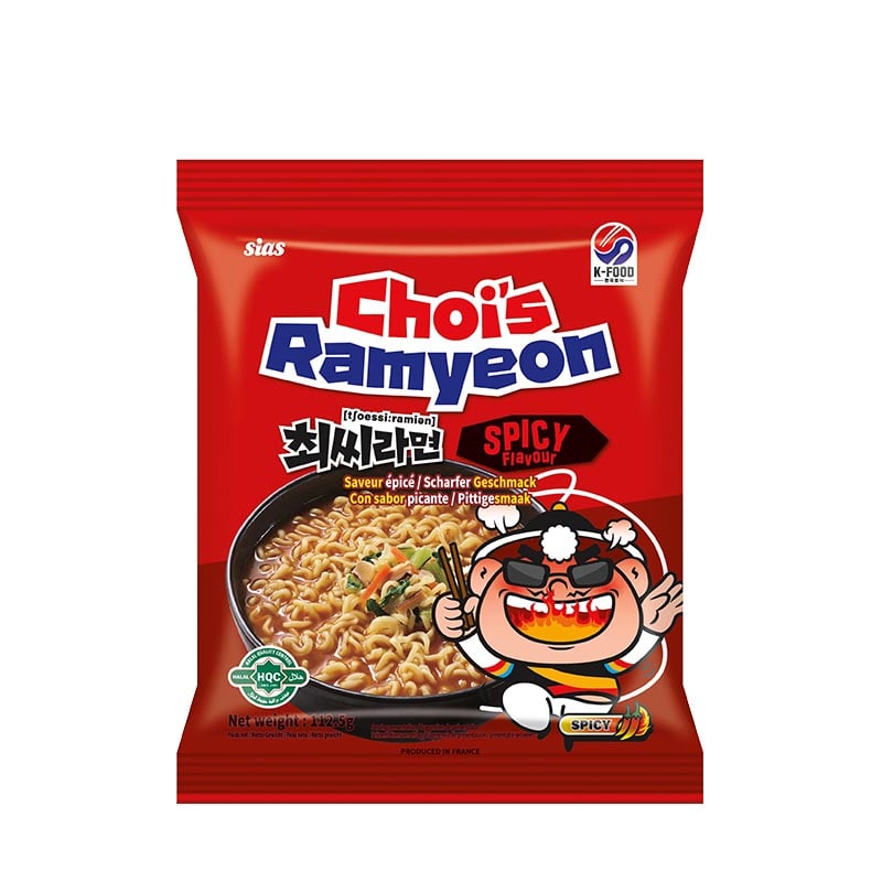Snabbnudlar Spicy Choi's Ramyeon