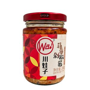 Fermenterad chilisås med vitlök (Duojiao) 240g