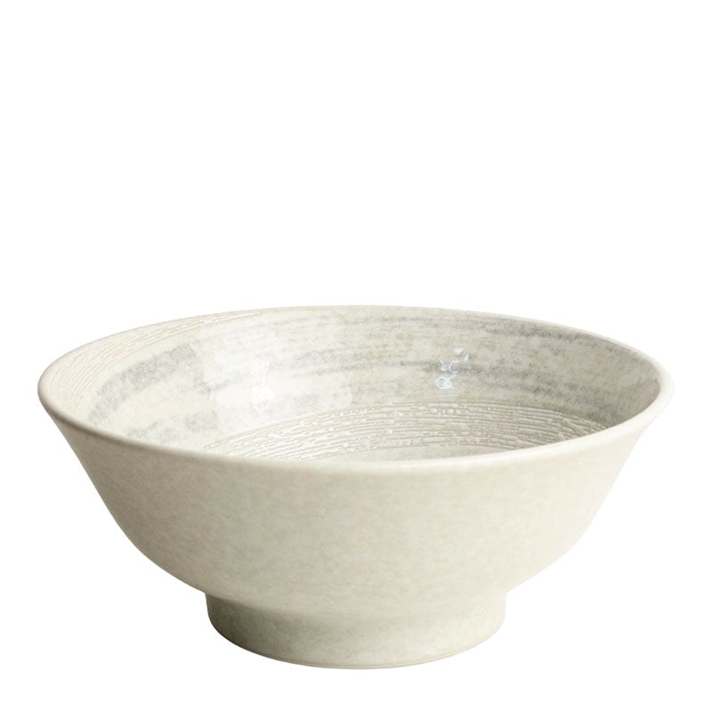 Ramensk&aring;l Vit spiral 21cm