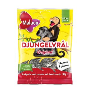 Djungevrål Saltlakrits 90g