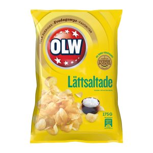 Lättsaltade Chips OLW 175g