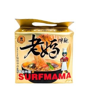 Mom's Dry Noodle Shiitake Zhajiang 4-pack
