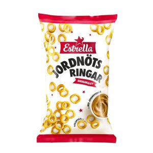 Jordnötsringar Estrella 175g