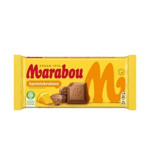 Marabou Apelsinkrokant 160g