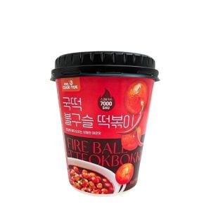Instant Tteokbokki Cup Ball Type Spicy 108g