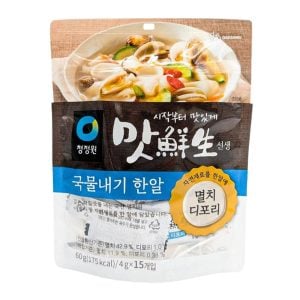 Koreansk Ansjovisbuljong Coin Stock 60g