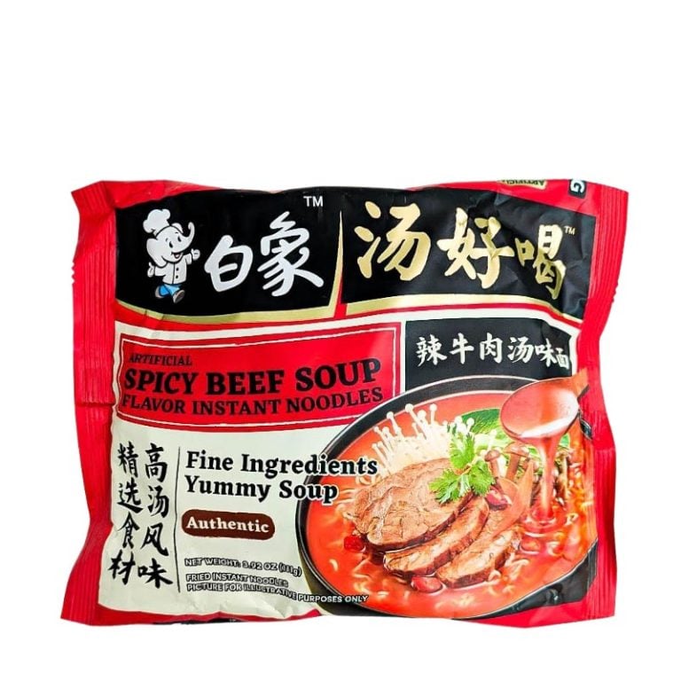 Nudelsoppa Klassisk Spicy Biffsmak Bai Xiang - Drakfrukt.se