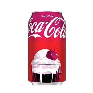 Coca Cola Cherry Float 355ml