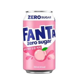 Fanta Peach Zero Koreansk 350ml