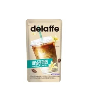CU Delaffe Koreansk iskaffe Vanilla Latte 230ml