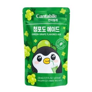 Koreansk isdryck på påse Gröna Vindruvor 230ml