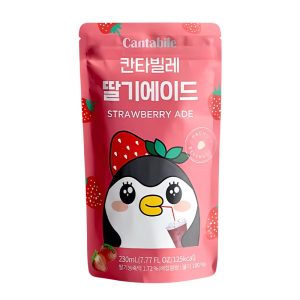 Koreansk isdryck på påse Jordgubbar 230ml
