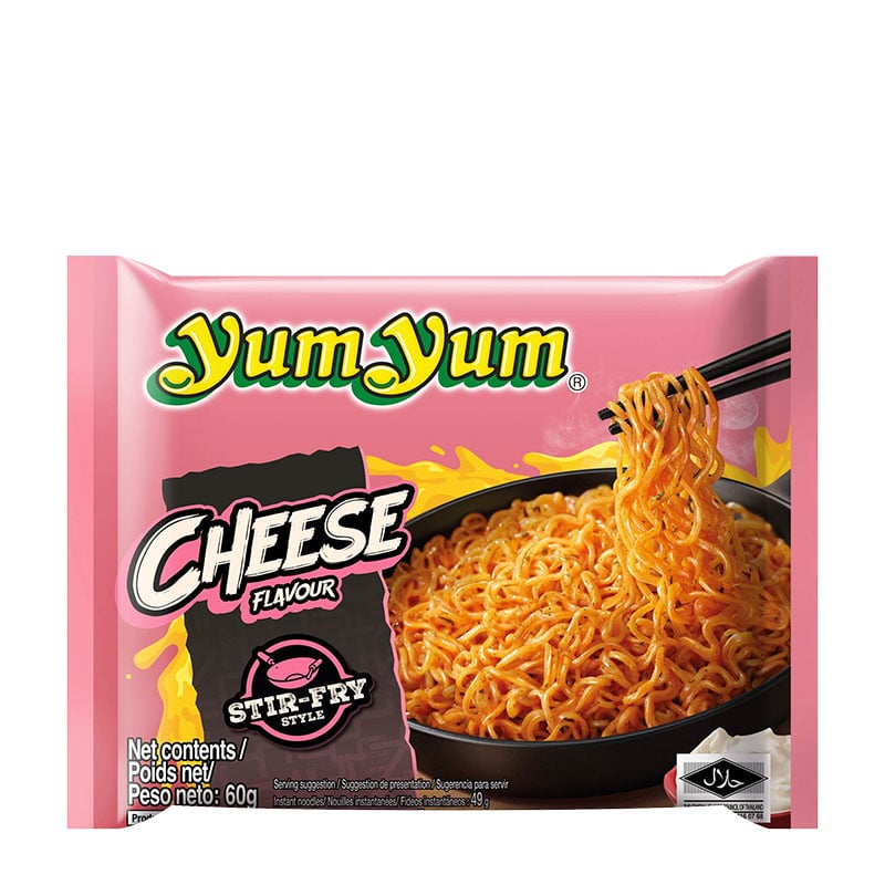 Snabbnudlar Ostsmak Yum Yum