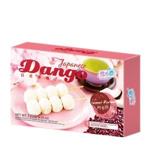 Dango Mochi på spett Kokos & Röda bönor 120g