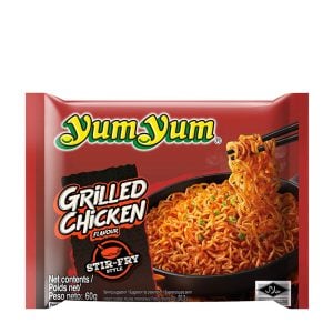 Grillad Kyckling Snabbnudlar Yum Yum