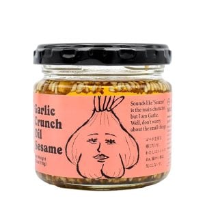 Krispig vitlöks- och sesamolja Odawaraya Sesame 110g