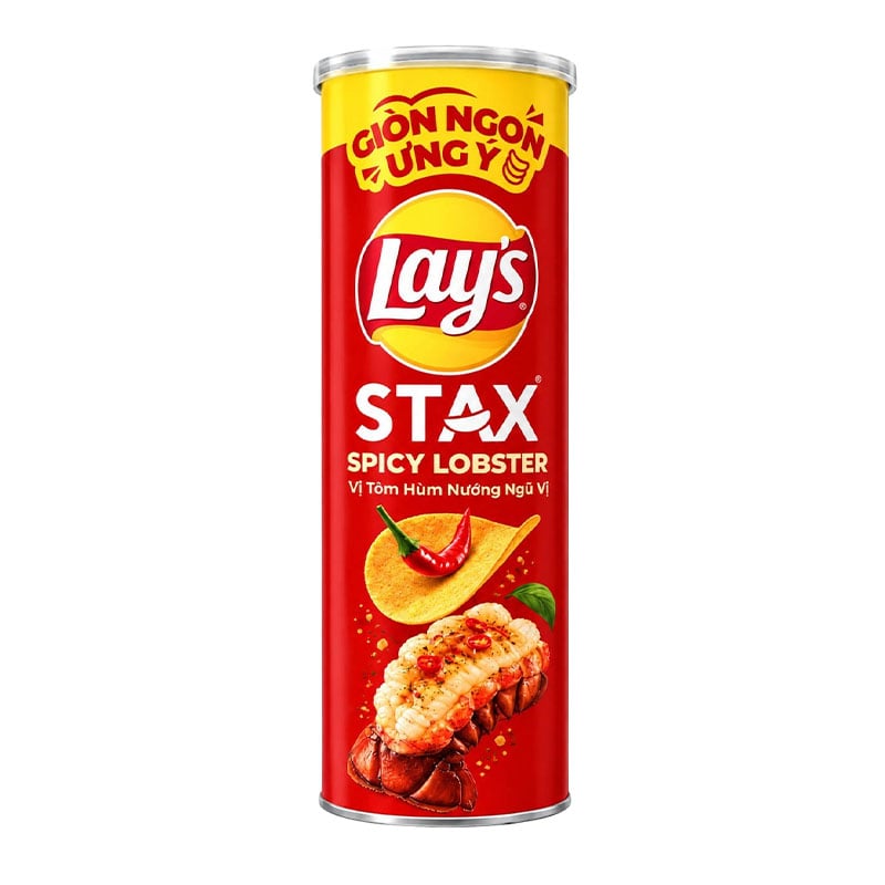 Lay's Stax Spicy Lobster 90g