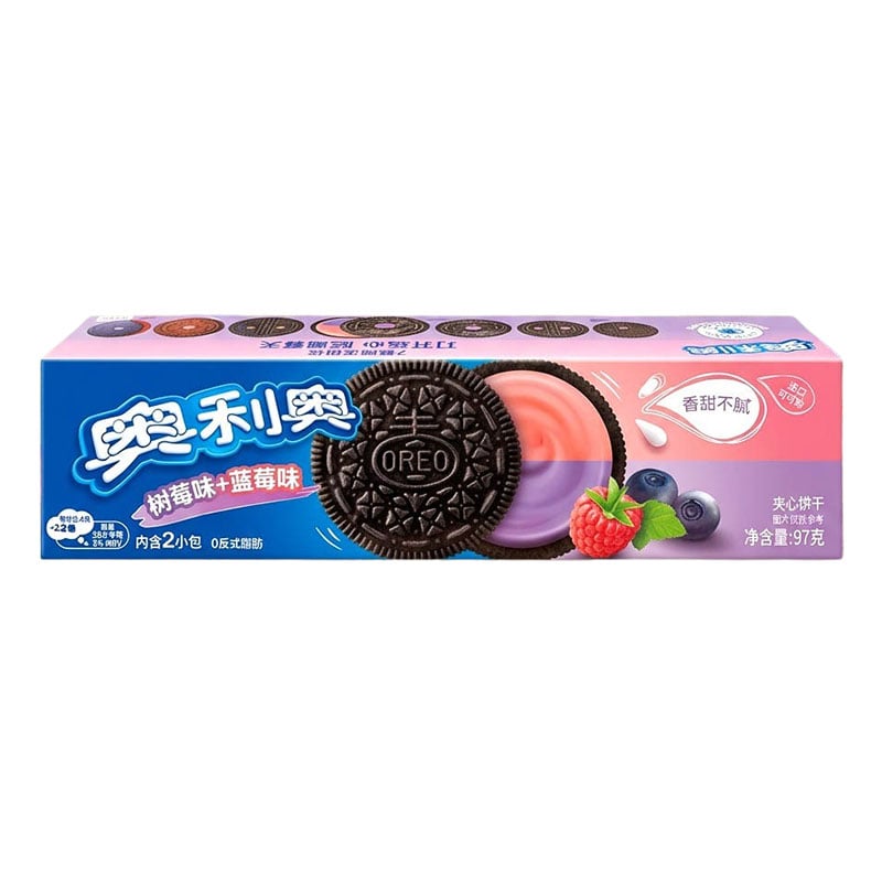 Oreo Blåbär & Hallon 97g