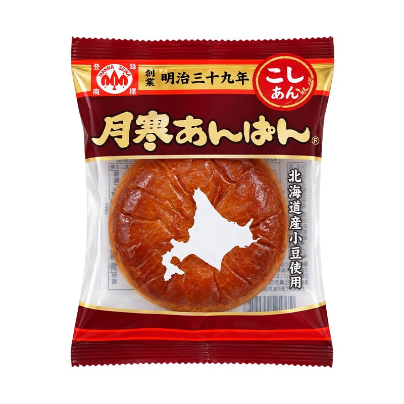 Tsukisamu Anpan klassisk Hokkaidokonfekt Anko 63g