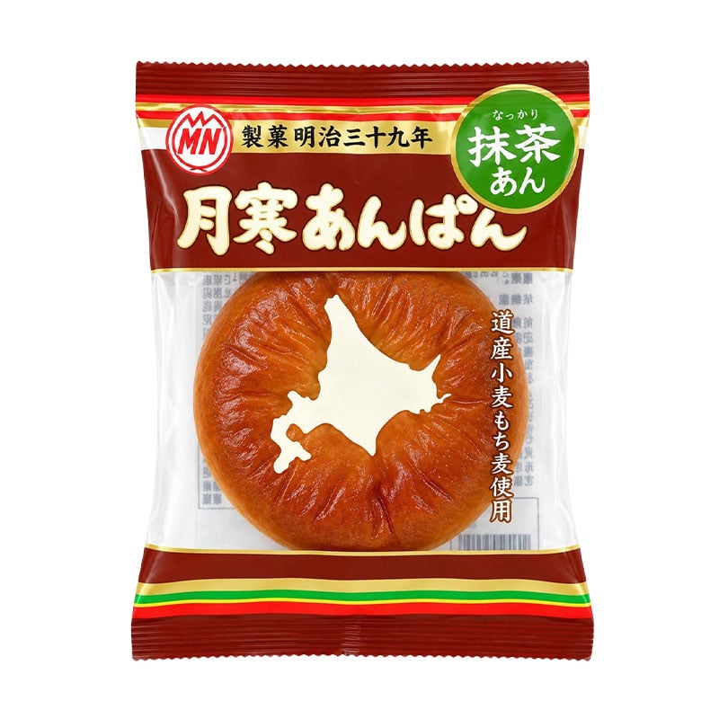 Tsukisamu Anpan klassisk Hokkaidokonfekt Matcha 63g