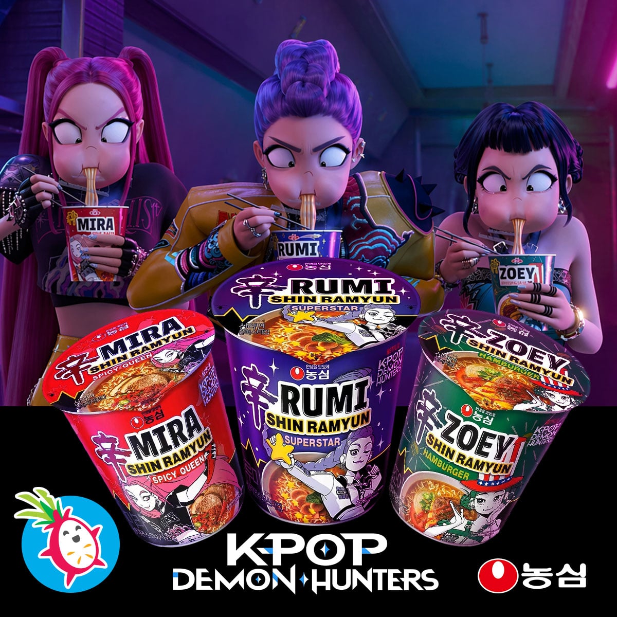 Nongshim K-pop Demon Hunters!